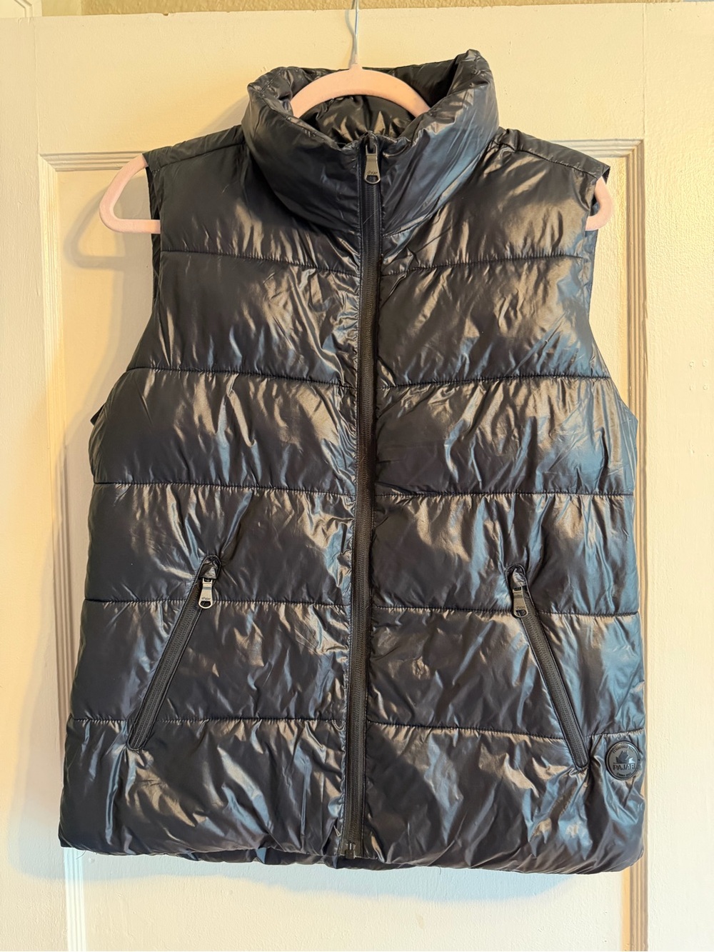 Pajar Black Quilted Puffer Vest